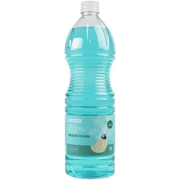 Friegasuelos colonia EROSKI, botella 1,5 litros - 1.5 l - Imagen del producto en Findit