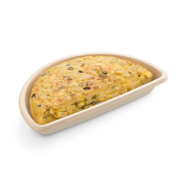 Media tortilla de patata con calabacín Listo para Comer - 0.65 kg - Imagen del producto en Findit
