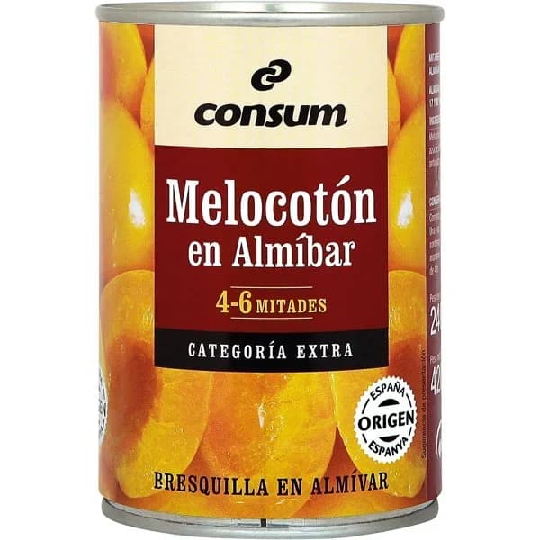 Melocotón en Almíbar Lata - 0.24 kg - Imagen del producto en Findit