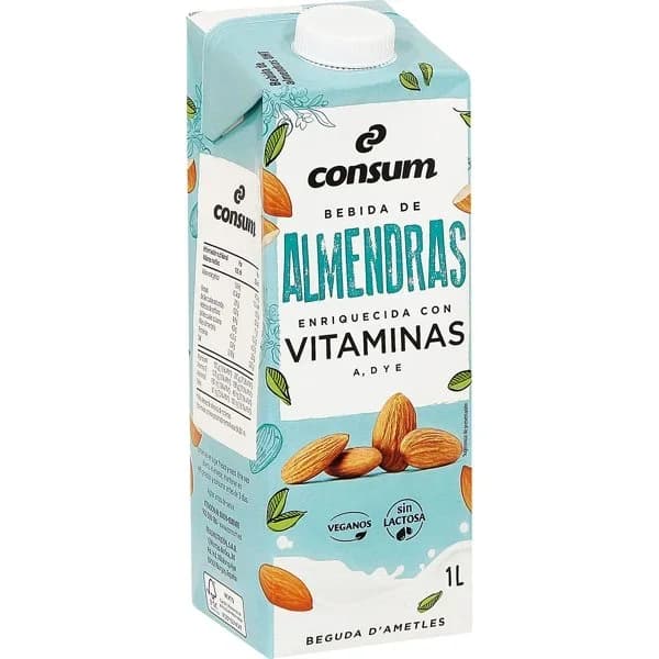 Bebida de Almendra con Calcio Brik - 1 l - Imagen del producto en Findit