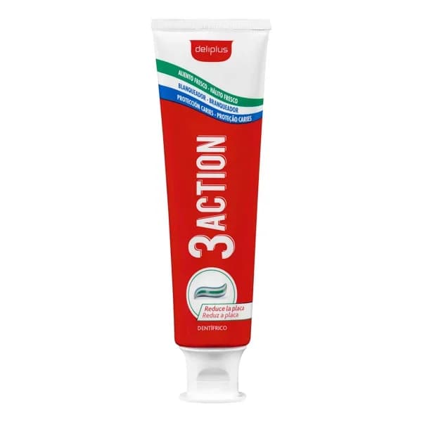 Dentífrico 3 action Deliplus - 0.1 l - Imagen del producto en Findit