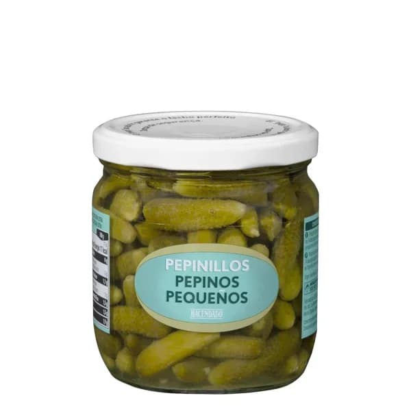 Pepinillos pequeños Hacendado - 0.23 kg - Imagen del producto en Findit