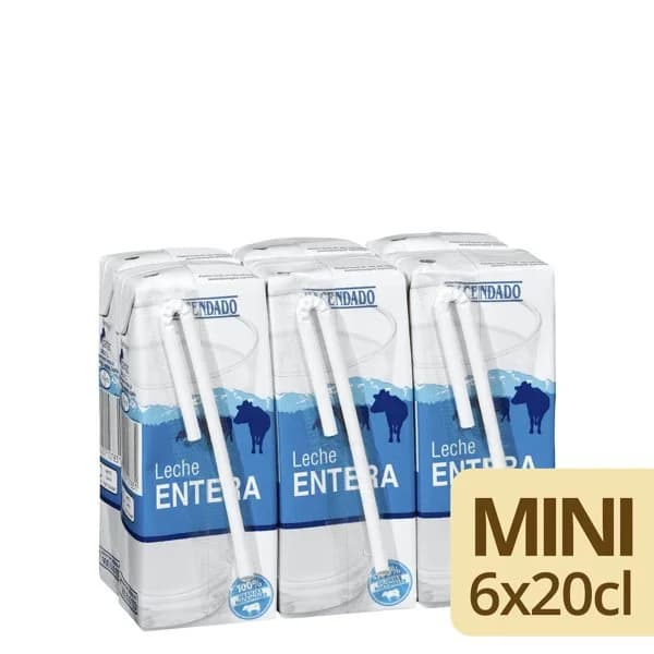 Leche entera Hacendado - 1.2 l - Imagen del producto en Findit