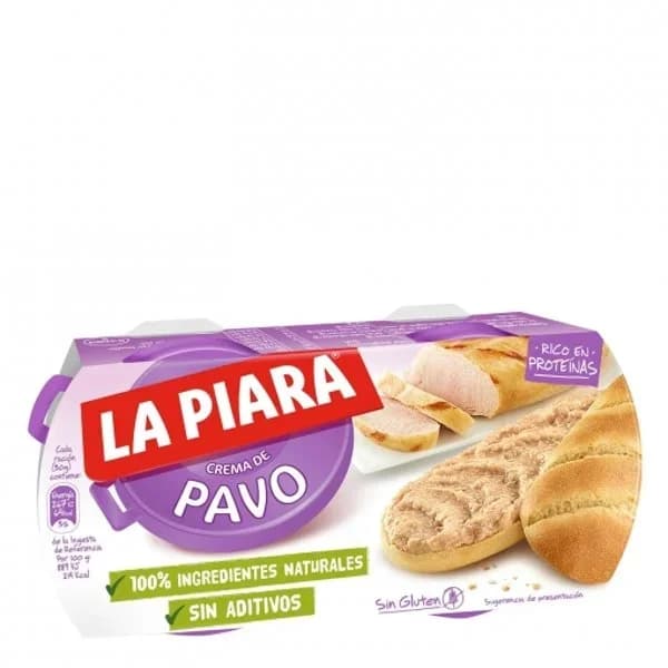 Paté de pavo La Piara 125 g. - 0.15 kg - Imagen del producto en Findit