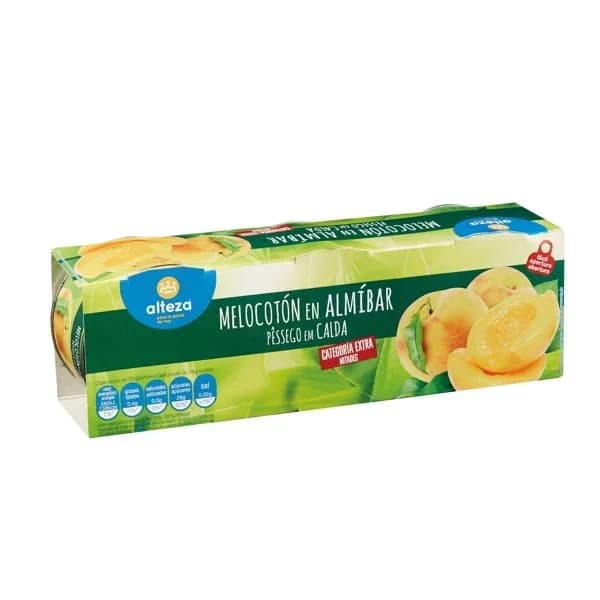 Melocotón en Almíbar 3 x 200G - 0.6 kg - Imagen del producto en Findit