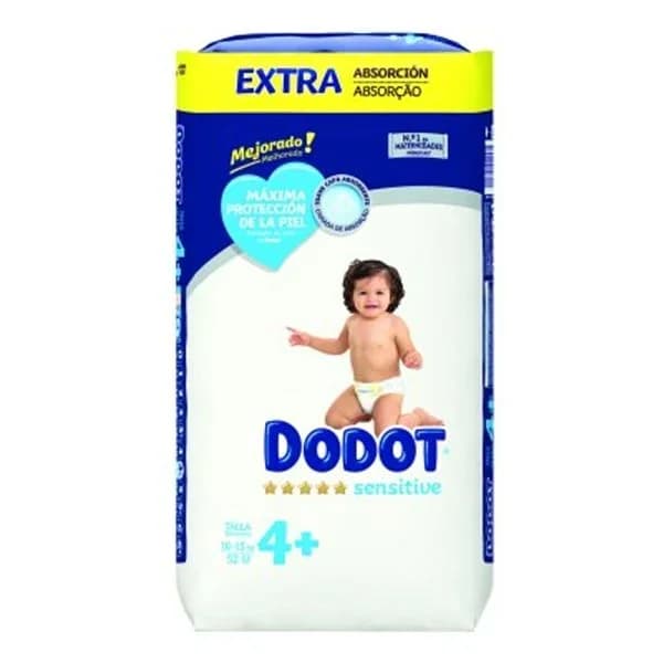 Pañales Dodot Sensitive T4+ (10-15 kg) 48 ud. - 1 ud - Imagen del producto en Findit
