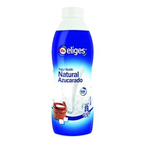 Yogur líquido natural azucarado 1 l - 1 l - Imagen del producto en Findit