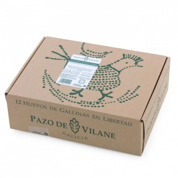 Huevos camperos Pazo de Vilane 12 ud. - 5.34 ud - Imagen del producto en Findit