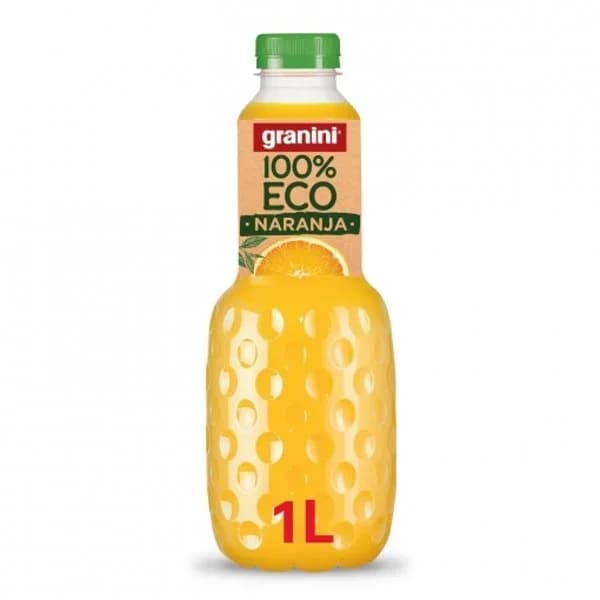 Zumo de naranja ecológico GRANINI, botella 1 litro - 1 ud - Imagen del producto en Findit