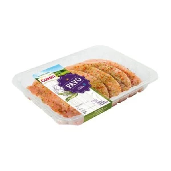 Pechuga de pavo finas hierbas bandeja (500g aprox) - 1 kg - Imagen del producto en Findit