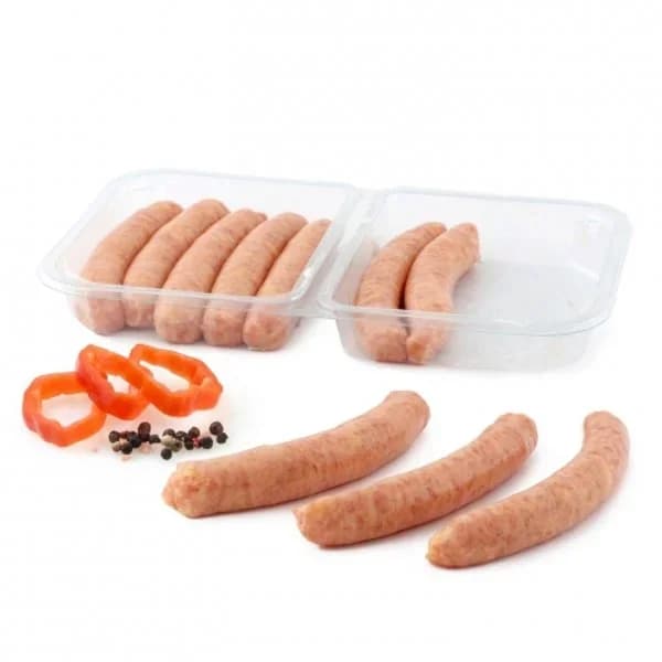 Salchichas de pollo campero del corral Coren 350 g - 0.35 kg - Imagen del producto en Findit