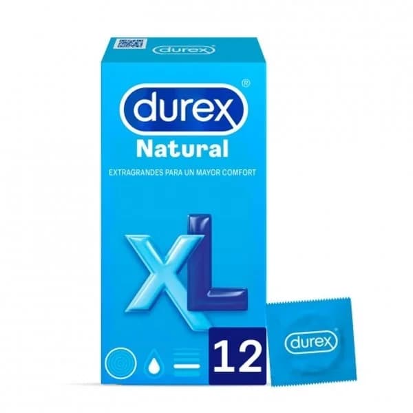 Preservativos Originales Natural Plus talla XL Durex 12 ud. - 1 ud - Imagen del producto en Findit