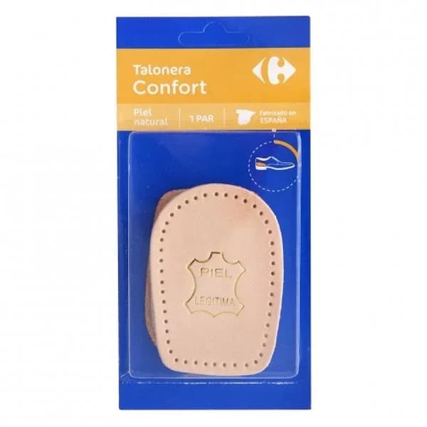 Talonera piel natural Carrefour 1 par. - 2.01 ud - Imagen del producto en Findit