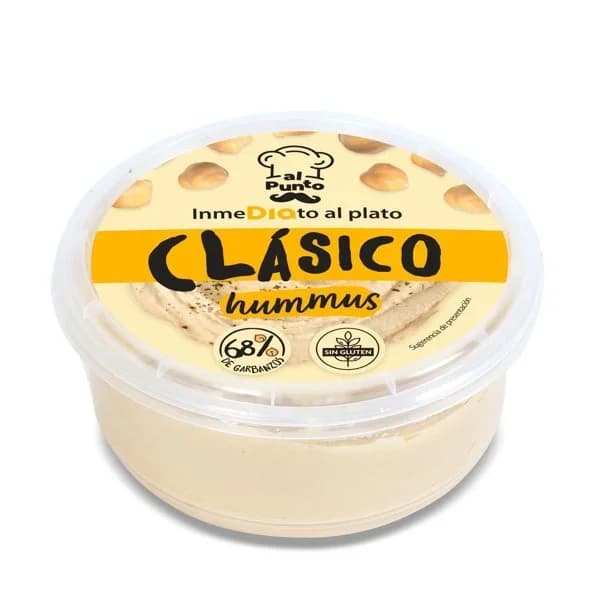 Hummus clásico Al Punto Dia tarrina 220 g - 0.22 ud - Imagen del producto en Findit