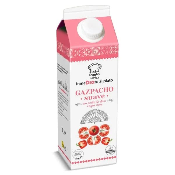 Gazpacho suave Al Punto Dia brik 1 l - 1 l - Imagen del producto en Findit