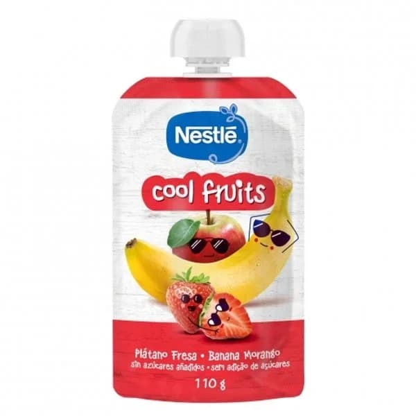 Pouch Cool Fruits Manzana, Fresa, Banana - 0.11 kg - Imagen del producto en Findit