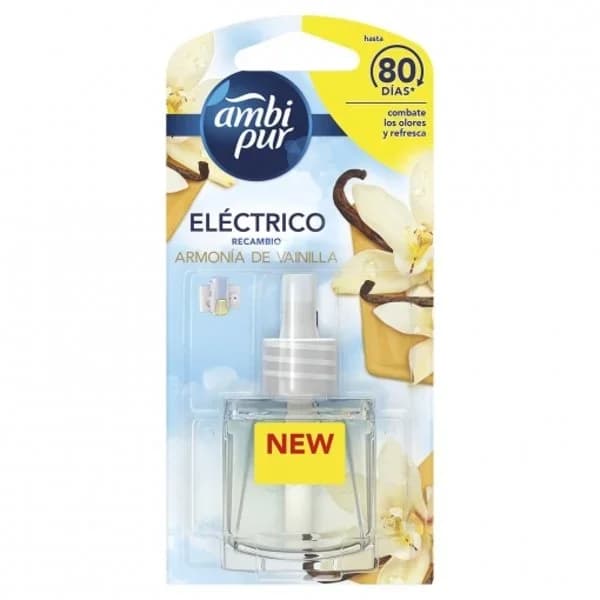 Ambientador eléctrico armonía de vainilla recambio Ambi Pur 1 ud. - 1 ud - Imagen del producto en Findit
