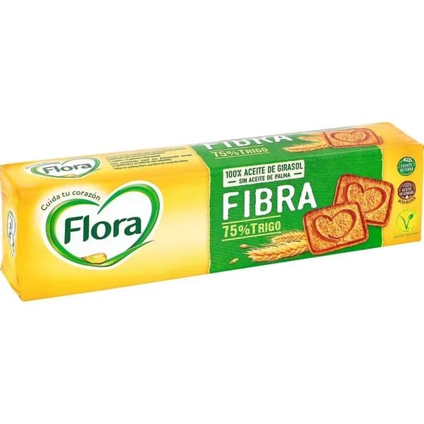 Galletas de fibra Flora 185 g. - 0.19 kg - Imagen del producto en Findit