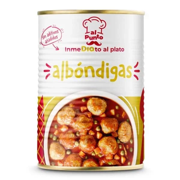 Albóndigas Al Punto Dia lata 415 g - 0.41 ud - Imagen del producto en Findit