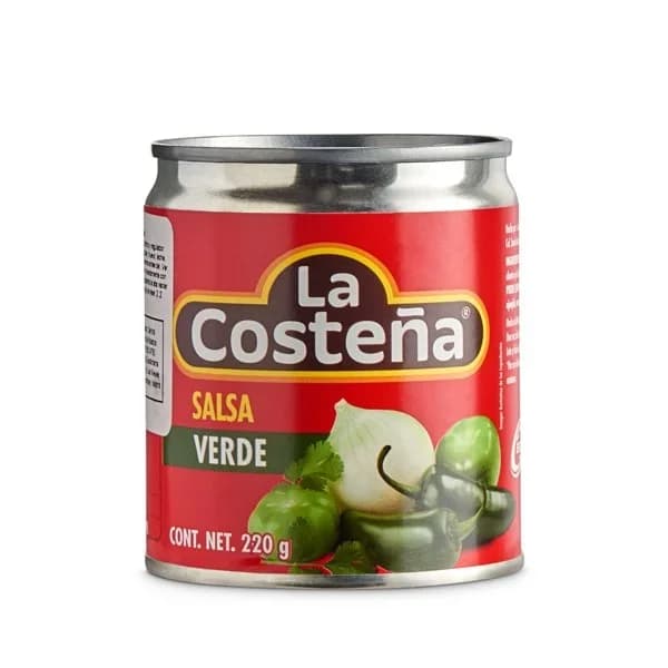 Salsa mexicana verde La costeña lata 220 g - 0.22 kg - Imagen del producto en Findit