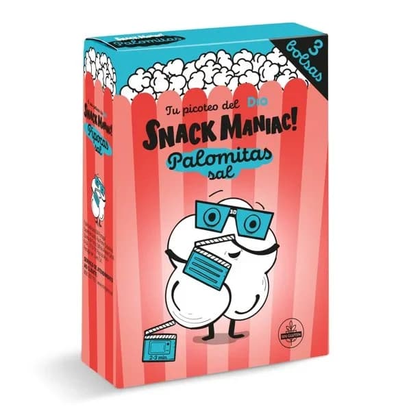 Palomitas con sal Snack Maniac de Dia caja 270 g - 0.27 kg - Imagen del producto en Findit