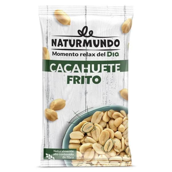 Cacahuete frito salado Naturmundo de Dia bolsa 250 g - 0.25 ud - Imagen del producto en Findit
