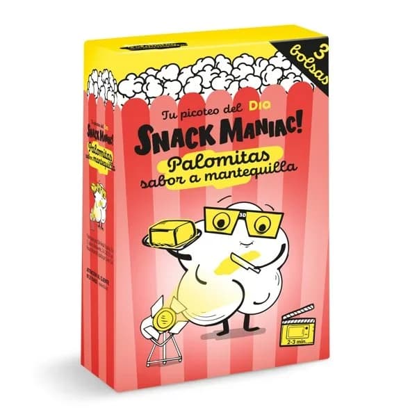 Palomitas sabor mantequilla Snack Maniac de Dia caja 270 g - 0.27 kg - Imagen del producto en Findit