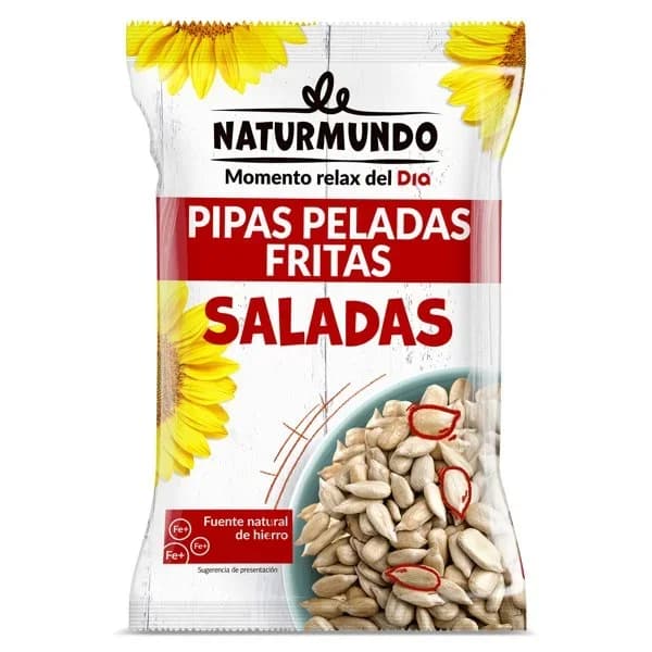 Pipas peladas Naturmundo de Dia bolsa 200 g - 0.2 kg - Imagen del producto en Findit