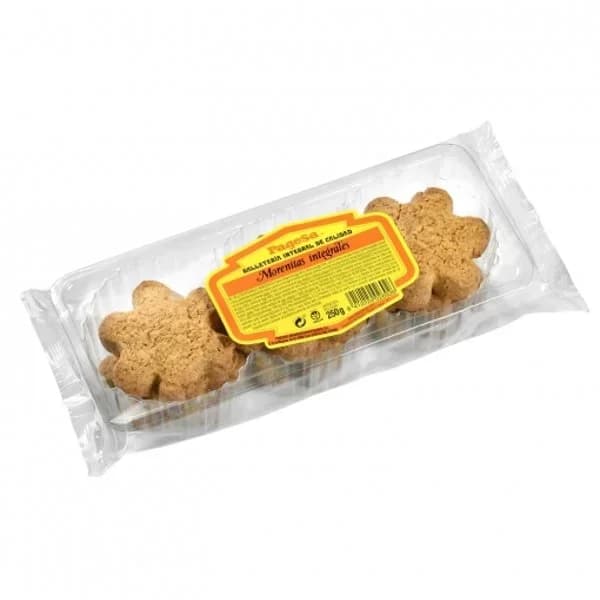 Morenitas integrales DIET, paquete 250 g - 0.25 kg - Imagen del producto en Findit