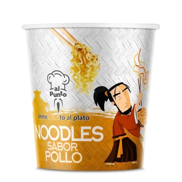 Noodles orientales sabor pollo Al Punto Dia vaso 65 g - 0.07 kg - Imagen del producto en Findit