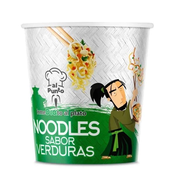 Noodles orientales sabor verduras Al Punto Dia vaso 65 g - 0.07 kg - Imagen del producto en Findit