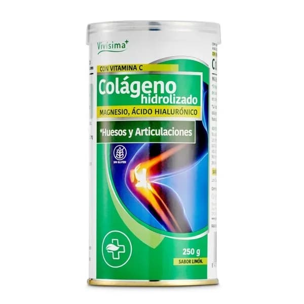 Colágeno hidrolizado y magnesio Vivisima+ lata 250 g - 1 ud - Imagen del producto en Findit