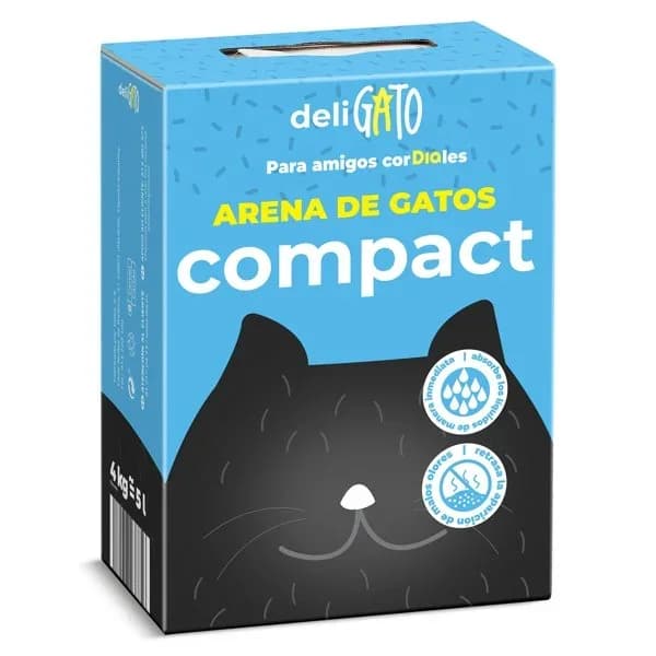 Arena para gatos compacta Deligato Dia caja 4 Kg - 4.01 kg - Imagen del producto en Findit