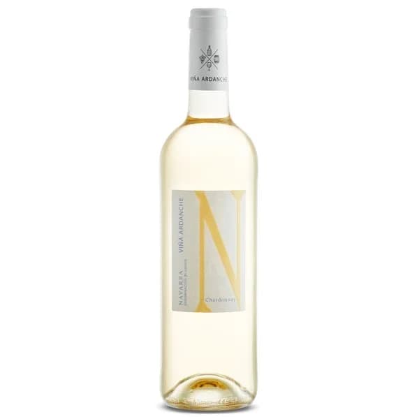 Vino blanco chardonnay D.O. Navarra Viña Ardanche botella 75 cl - 0.75 l - Imagen del producto en Findit