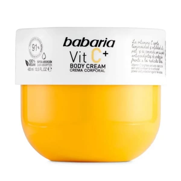 Crema corporal vitamina c Babaria bote 400 ml - 0.4 l - Imagen del producto en Findit