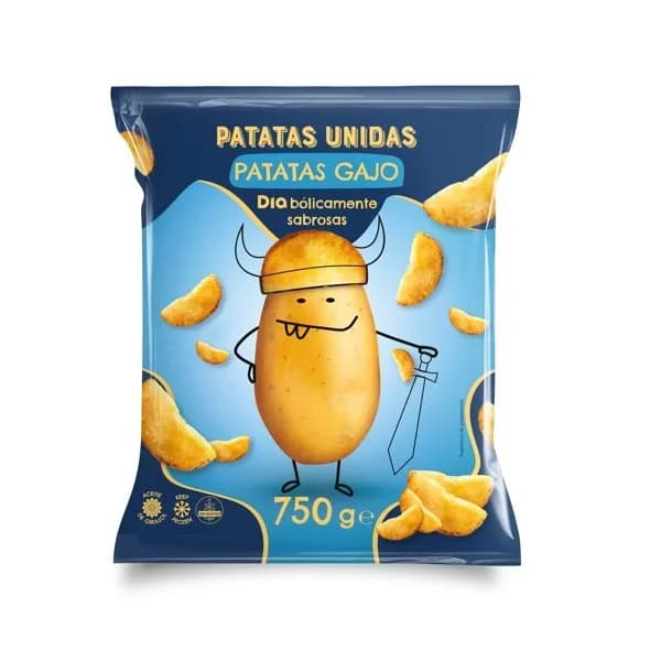 Patatas gajo Patatas Unidas Dia bolsa 750 g - 0.75 kg - Imagen del producto en Findit