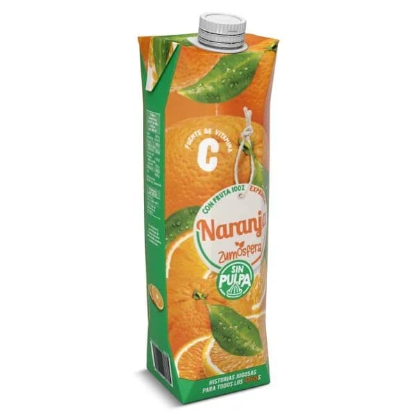 Zumo de naranja 100% sin pulpa Zumosfera de Dia brik 1 l - 1 l - Imagen del producto en Findit