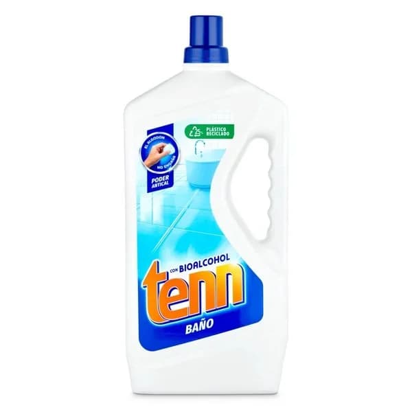 Limpiador de baño con bioalcohol Tenn botella 1.3 l - 1 ud - Imagen del producto en Findit