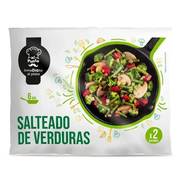 Salteado de verduras Al Punto Dia bolsa 450 g - 0.4 kg - Imagen del producto en Findit