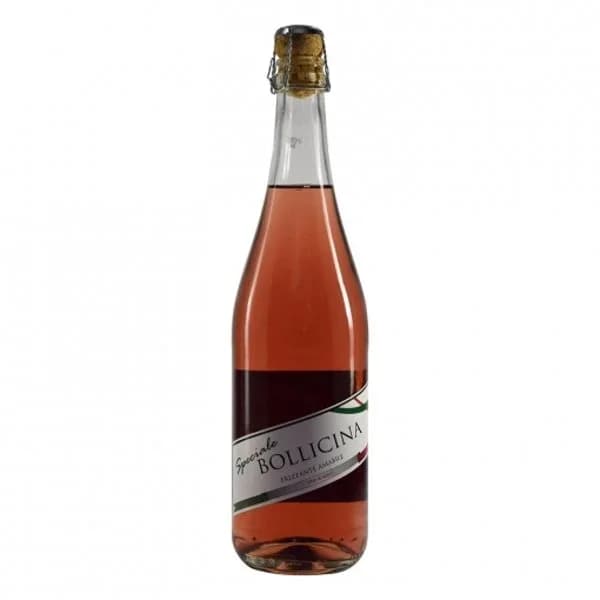 Vino frizzante amabile rosado Bollicina 75 cl. - 1 ud - Imagen del producto en Findit