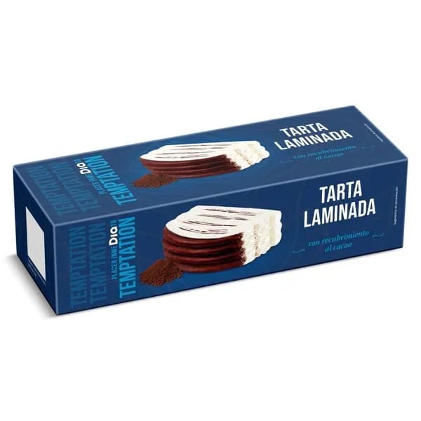 Tarta laminada nata y chocolate Temptation de Dia caja 515 g - 0.53 kg - Imagen del producto en Findit