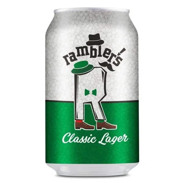 Cerveza lager Ramblers de Dia lata 33 cl - 0.33 l - Imagen del producto en Findit