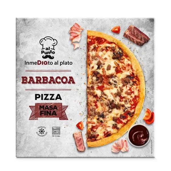 Pizza barbacoa Al Punto Dia caja 350 g - 0.35 kg - Imagen del producto en Findit