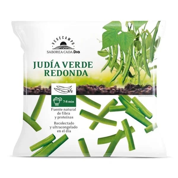 Judías verdes redondas Vegecampo de Dia bolsa 1 Kg - 1 kg - Imagen del producto en Findit