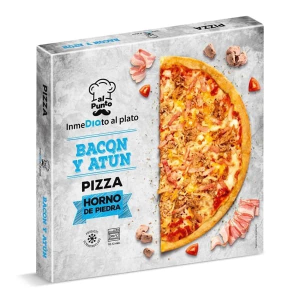Pizza bacon y atún Al Punto Dia caja 400 g - 0.4 kg - Imagen del producto en Findit