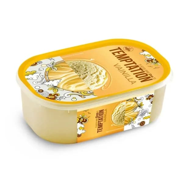 Helado sabor vainilla Temptation de Dia tarrina 500 g - 0.5 kg - Imagen del producto en Findit