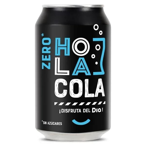 Refresco de cola zero Hola Cola de Dia lata 33 cl - 0.33 l - Imagen del producto en Findit