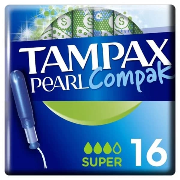 Tampón Súper Compak Pearl - 16 ud - Imagen del producto en Findit