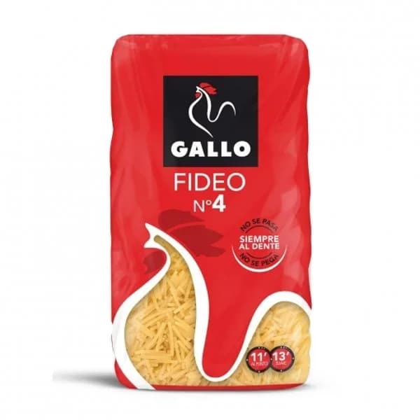 Fideo Nº4 450G - 0.45 kg - Imagen del producto en Findit
