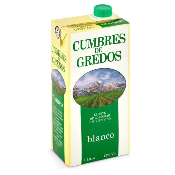 Vino blanco Cumbre de Gredos brik 1 l - 1 l - Imagen del producto en Findit